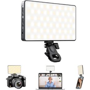 Selfie Light Ring Light for Phone: 90 LED Rechargeable iPhone Fill Lights, Ring Light for Camera Picture, Makeup Photo, Video Conferences, Laptop Use, Zoom Meetings, TikTok, Vlog Photography in Saudi Arabia
