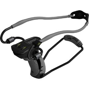 Barnett King Rat Slingshots, Havoc Slingshot with Stabilizer & Brace, Includes Magnum Power Bands, Brushed Leather Pouch, & Hotshot .38 Caliber Ammo Grey in Saudi Arabia