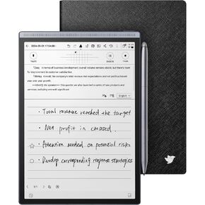 iFLYTEK AINOTE Air 2, 8.2-Inch E Ink Tablet with Black Folio Case in Saudi Arabia