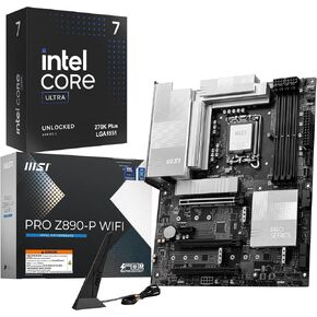 MICRO CENTER CPU Motherboard Combo -Intel Core Ultra 7 270K Plus 24 cores up to 5.5 GHz Desktop Processor with Msi MAG Z890 Tomahawk WiFi Gaming LGA 1851 ATX Motherboard in Saudi Arabia