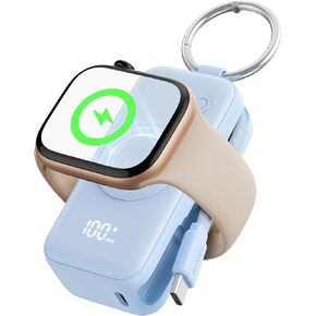 شاحن محمول INIU SnapGo، باور بانك صغير بسعة 5000 مللي أمبير في الساعة لساعة Apple in Kuwait