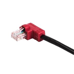 Cat5e Lan Ethernet Cable UTP Cat 5 RJ45 Network Patch Left and Right Angle | Cat5e Lan Ethernet Cable UTP Cat 5 RJ45 Network Patch Left and Right Angle For PS2 PC Computer Router Cord(Left Angled) in Saudi Arabia