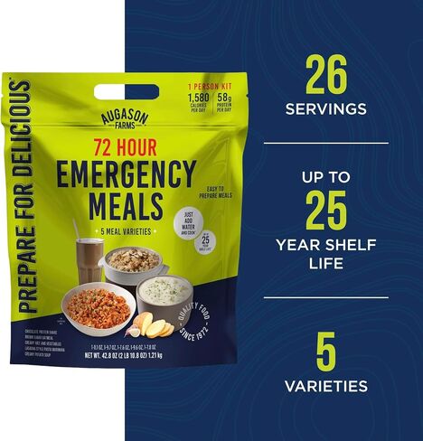 Augason Farms 72-Hour Be Ready Emergency Meal Kit, in Kuwait
