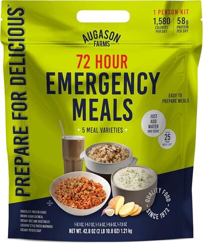 Augason Farms 72-Hour Be Ready Emergency Meal Kit, in Kuwait