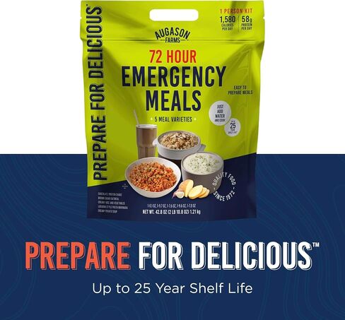Augason Farms 72-Hour Be Ready Emergency Meal Kit, in Kuwait