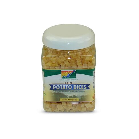 Mother Earth Products Dried Potato Dices, Quart Jar in Saudi Arabia