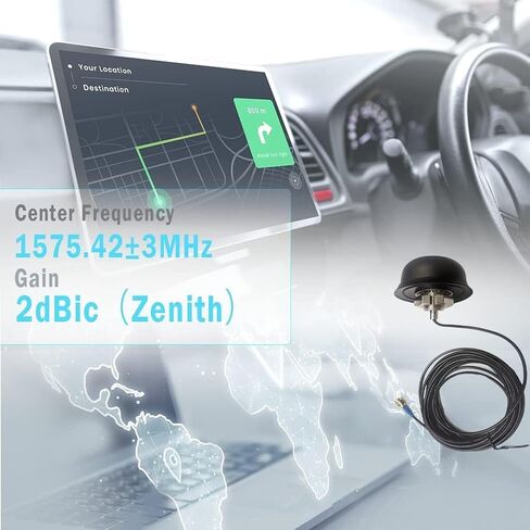 Professional GPS Active Semisphere Antenna, M20 Screw Mount, SMA Male, 1575.42MHz in Saudi Arabia