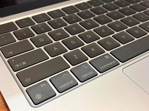 Keyboard Stickers Specifically for MacBook, Transparent Gray Effect, Compatible with 13-16 Inch Air/Pro in Kuwait
