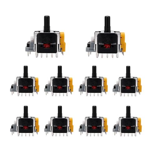 WCDZSU 10 Pcs Hall Effect Joystick Replacement for DualShock PS4 Controller | Hall Effect Analog Sticks Sensor Module for PlayStation 4, Fix Stick Drift, Repair Broken or Loose Sticks in Saudi Arabia