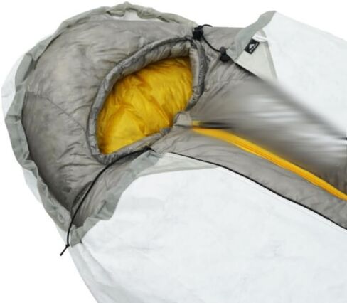 3F UL Gear Mummy Bivy Sack, Outdoor Ultralight Moisture-Proof and Warming Sleeping Bag Cover, Waterproof, Breathable for Camping Hiking in Saudi Arabia