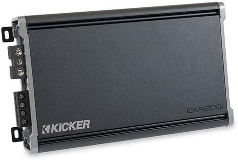 L710 Dual Subwoofer for Kicker + CXA1200.1 1200W Mono Amp + CK4 4AWG Wiring Kit | Complete Bass Package with Custom Enclosure in Saudi Arabia