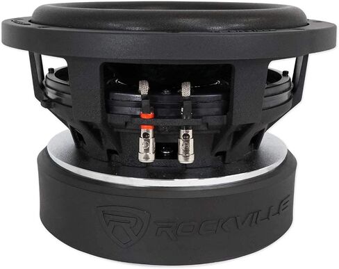 Rockville Punisher 12D2 12" Dual 2-Ohm Competition Car Audio Subwoofer | 5600W Peak / 1400W RMS, 3" 4-Layer OFC Voice Coil, 246 Oz Magnet, Aluminum Basket, Paper Cone, Foam Surround, 28mm Xmax in Saudi Arabia
