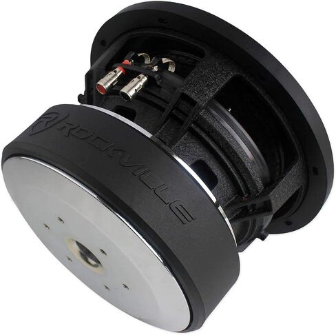 Rockville Punisher 12D2 12" Dual 2-Ohm Competition Car Audio Subwoofer | 5600W Peak / 1400W RMS, 3" 4-Layer OFC Voice Coil, 246 Oz Magnet, Aluminum Basket, Paper Cone, Foam Surround, 28mm Xmax in Saudi Arabia
