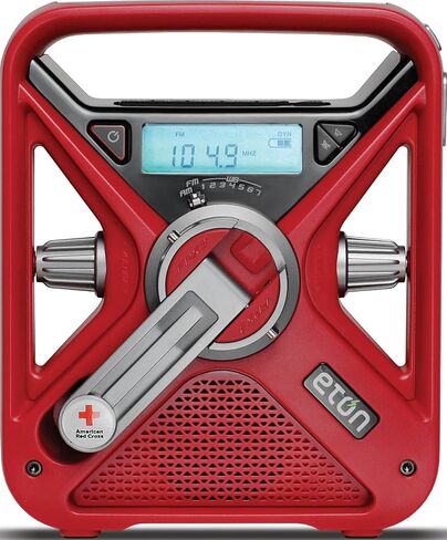 American Red Cross FRX3 All-Purpose Rechargeable Weather Alert Radio with Solar Panel - ARCFRX3 in Saudi Arabia