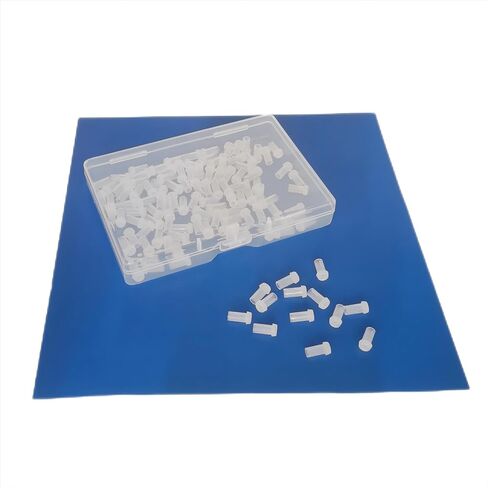 100Pcs Fiber Optic Dust Caps for ST/SC/FC end in Snap Lock Case | Complete Protective Cap for Fiber Optic Cables, End Faces and Devices in Saudi Arabia