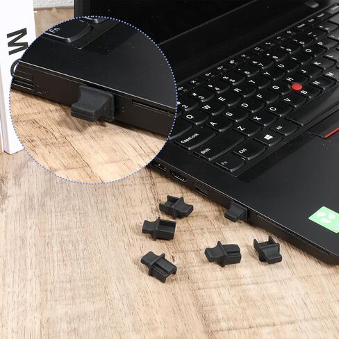 20 Pcs RJ45 Dust Cover, Black and White Silicone Ethernet Port Plugs Anti Dust Caps, Reusable Blanking Plug for Keystone Jack, Server Rack, Patch Panel, Router, PC (10 Black + 10 White) in Saudi Arabia