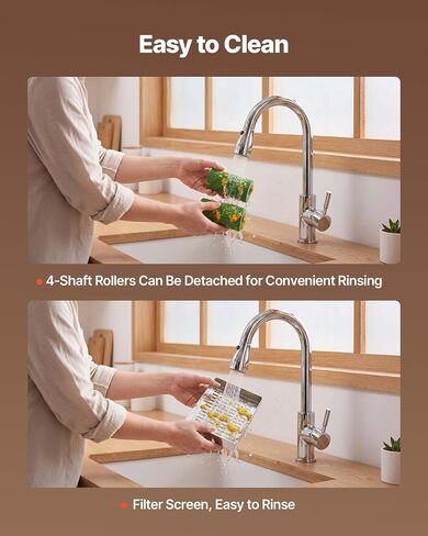 VEVOR Commercial Orange Juicer Machine, Slow Masticating Juicer Extractor, 100W Electric Orange Juice Squeezer, Lemon Citrus Pomegranates Extractor, with Peel Collecting Bucket and PC Cover in Saudi Arabia