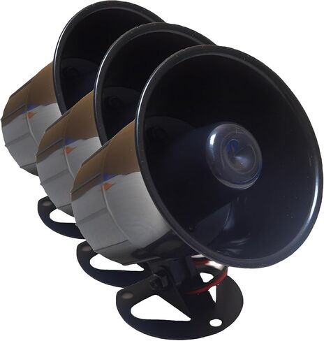Wired Alarm Siren Horn 15W DC 6 to 12V Security Siren with Bracket for Home Security Alarm System in Saudi Arabia