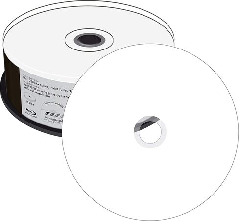 MediaRange Blank Blu-Ray Disc Bd-R 25 Gb 25 Pc(S) , W128288470 (25 Pc(S)) in Saudi Arabia