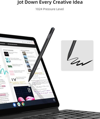 Metapen Stylus Pen M1 for Microsoft Surface (75-Day Battery Life, Smooth Writing), Compatible with Surface Pro 11/10/X/9/8/7/6/5/4/3/Book 3/Laptop 4/Studio 2, ASUS VivoBook Flip 14 for Students&Doers in Saudi Arabia