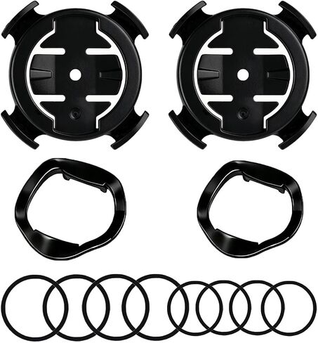 2 Pack Quarter Turn Bike Mount Compatible with Garmin Edge 1050 1040 1030 1000 130 Plus 840 830 820 810 800 540 530 520 510 500 Explore 2 i-GPSPORT Quick Release Bicycle Handlebar GPS Computer Holder in Saudi Arabia