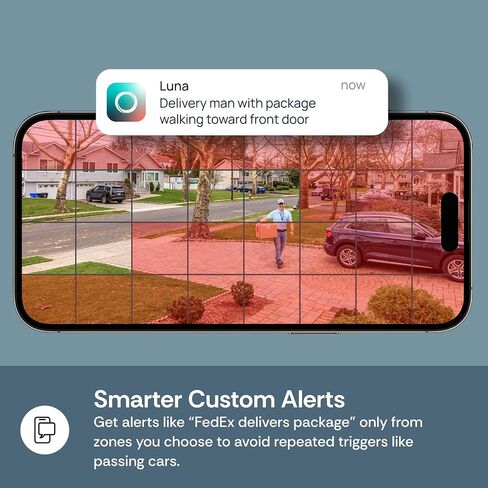 Luna Light Bulb Security Camera Wireless Outdoor Indoor, 2K 360° Pan Tilt | Color Night Vision, LED Bulb & Spotlight, 2.4GHz 5GHz Wi-Fi, Porch Light Camera for Home Security in Saudi Arabia