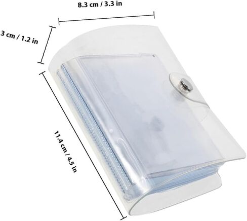 Portable Pvc Photo Album Binder for Home Use, Small Photocard Holder Book with Compact Design and Easy Organization, Sleek Modern Style Album for Photos and Cards Protection in Saudi Arabia