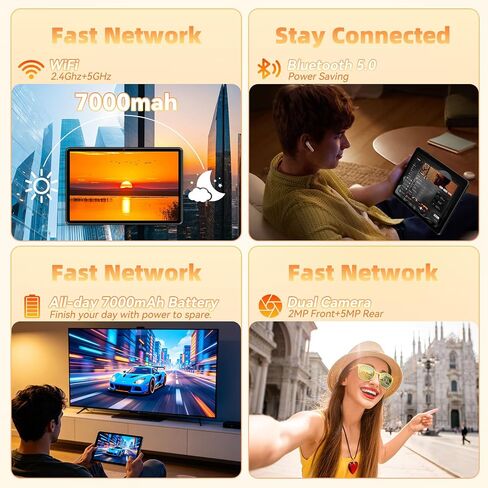 تابلت 10 بوصة، تابلت Android 16، ذاكرة وصول عشوائي 26 جيجابايت، ذاكرة تخزين داخلية 128 جيجابايت، 2 تيرابايت توسيع أجهزة الكمبيوتر اللوحية، معالج ثماني النواة بطارية 7000 مللي أمبير في الساعة، شاشة لمس IPS 1280 × 800، كاميرا 2 + 5 ميجابكسل مزدوجة عالية الد in Kuwait