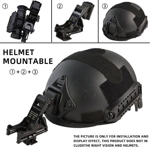 Helmet Fast PASGT MICH Helmets M88 Accessories Tactical Night Vision Goggle Mount NVG PVS-7 PVS14 Monocular Bracket in Kuwait