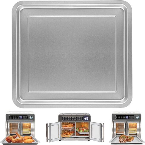 Air Fryer Replacement Tray for Emeril Lagasse Everyday 360 26 QT Extra Large Air Fryer, 12.5''×11.5'' Steel Air Fryer Accessories Grill Pan Plate Replacement Parts Rack in Kuwait