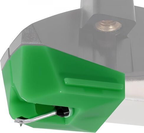 AT-VMN95E Record Player Needle Fits for Audio-Technica AT-LP120X-USB Model | Elliptical Turntable Stylus Replacement for AT-VM95E Cartridge, Include Lead Wires & Stylus Brush in Saudi Arabia