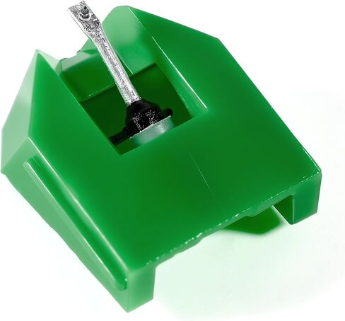 AT-VMN95E Record Player Needle Fits for Audio-Technica AT-LP120X-USB Model | Elliptical Turntable Stylus Replacement for AT-VM95E Cartridge, Include Lead Wires & Stylus Brush in Saudi Arabia