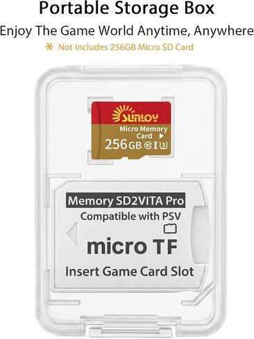 SD2Vita 6.0 PS Vita Memory Card Adapter, Micro SD to PSVita SD Card Adapter Compatible with PSV 1000/2000/PSTV FW 3.60 HENkaku Enso System in Saudi Arabia
