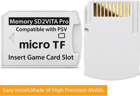 SD2Vita 6.0 PS Vita Memory Card Adapter, Micro SD to PSVita SD Card Adapter Compatible with PSV 1000/2000/PSTV FW 3.60 HENkaku Enso System in Saudi Arabia