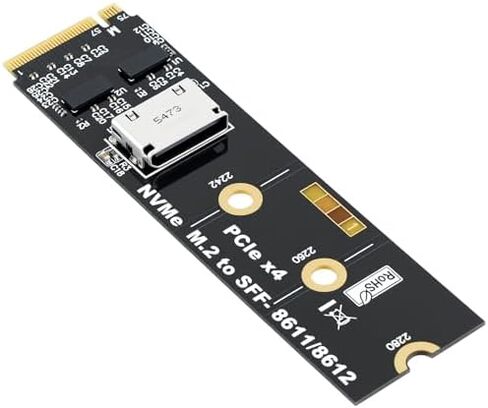 RGEEK PCIe 5.0 Oculink eGPU Dock and M.2 to Oculink Adapter | PCIe 5.0 Oculink eGPU Dock and PCIe 5.0 M.2 to Oculink Adapter in Saudi Arabia