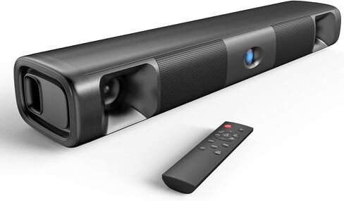 Saiyin 60W Bluetooth Sound Bar for Smart TV, TV-ARC/Optical/AUX | Clear Voice&Dual Bass Drivers, Virtual Surround Sound System, For TV/PC/Gaming/Projectors, 17 inch, Wall Mountable in Saudi Arabia