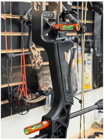 Berger Hole Bow Level – Aluminum Bow Leveling Kit & Archery Tools Bow Accessories for Compound Bow Sight Rest & D-Loop Tuning, Lightweight Screw-in Design in Saudi Arabia