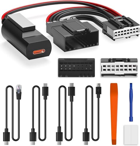VASTHOME for Ford F150 Dashcam Power Adapter 16 Pin Type A Compatible with Ford F-150, Bronco, Mustang, MKZ, Fusion, F-250 Super Duty, F-350 Super Duty, and Flex - USBC Port PD20W in Saudi Arabia