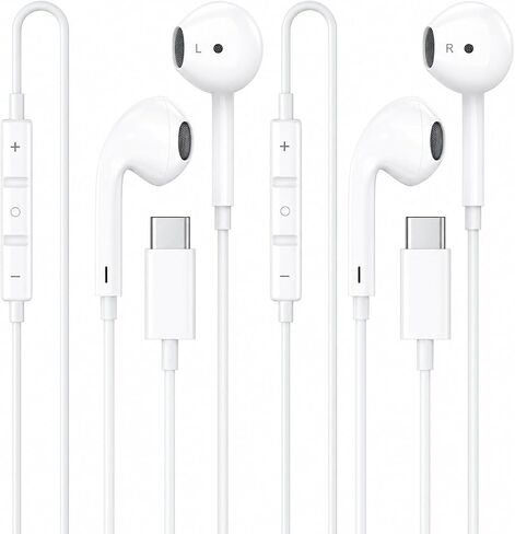 [Apple MFi Certified] Lightning Earbuds for iPhone, 2-Pack Wired Headphones in Saudi Arabia