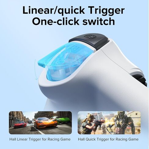 ZIKE Z331 Gaming Controller with Hall Effect Joysticks & Triggers | USB-C Mobile Gamepad for iPhone 15/16/17 & Android，Wireless Controller for PC, Xbox, Steam, Smartphones in Saudi Arabia