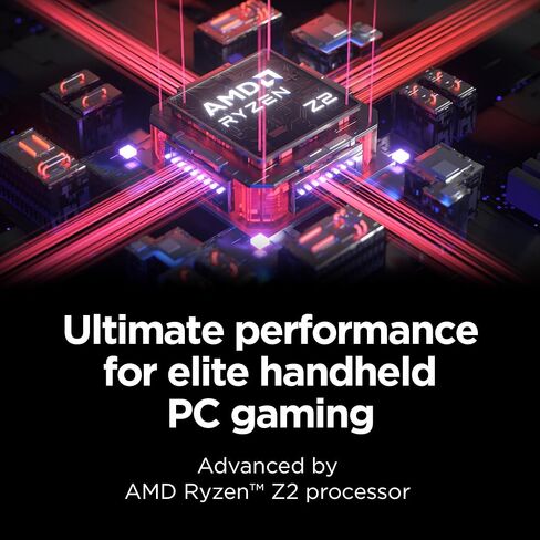 Lenovo Legion Go 2 – Mobile Gaming Console – AMD Ryzen Z2 CPU – 8.8" WQXGA PureSight OLED Display – 144Hz – Integrated AMD Radeon™ Graphics – 16GB Memory – 1TB Storage – Fingerprint Reader | Mobile Gaming Console, Featuring 144Hz Display, Integrated AMD R in Saudi Arabia