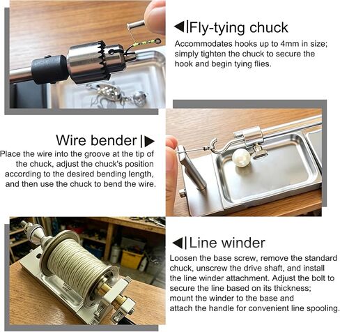 Fishing Lure Wire Bender, Wire Bender and Rig Maker Tool for Fishing Lure, 3-in-1 Wire Forming & Twisting Tool with Table Mount Clamp, Spinnerbaits & Steel Leaders in Saudi Arabia