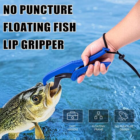 Fishing Tool Kit, 50 Pieces Fishing Gear, Fishing Pliers with Lanyard, Fillet Knife, Fish Lip Gripper, Fly Ice Fishing Hook Extractor, Anti-Cutting Gloves, Fishing Lures Baits Accessories in Saudi Arabia