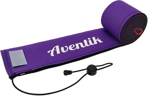 Aventik Lightproof Neoprene Rod Sleeve – Protective Fishing Rod Sock Cover with Hanging Loop & Adjustable Lanyard for Casting, Spinning & Trolling Rods in Saudi Arabia