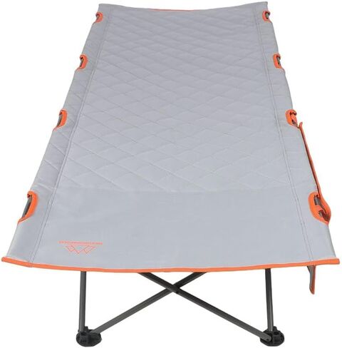 MOUNTAIN SUMMIT GEAR Horizon Camping Cot in Quilted Large or EZ Setup, 300 lb Capacity, Easy Fold Steel Frame with Carry Bag in Saudi Arabia