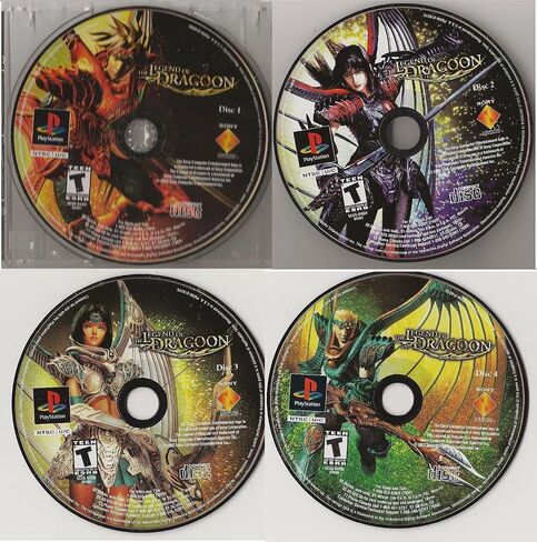Legend of Dragoon PlayStation Video Game in Saudi Arabia