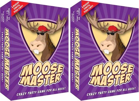 Moose Master - Laugh Until You Cry Fun - Your Cheeks Will Hurt from Smiling and Laughing so Hard - for Fun People Looking for A Hilarious Night in a Box in Saudi Arabia