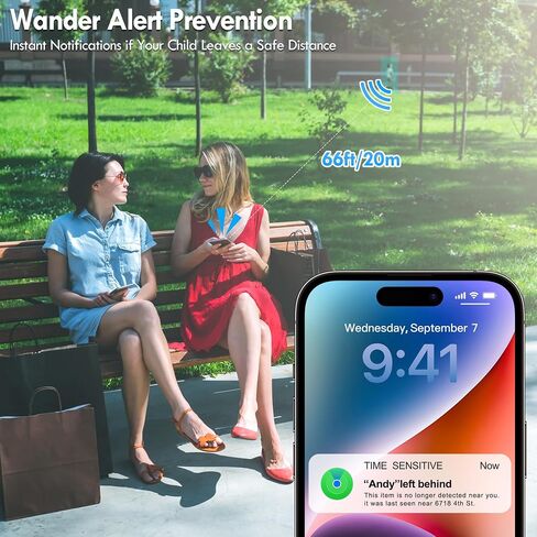 Otag GPS Tracker for Kids Hidden 2pack, Security Tag with Pins Works with Find My (iOS only), Lost Mode, Anti-Removal Tracking Device for Children, Elderly, Pets, Backpack, Vehicles (White) in Saudi Arabia