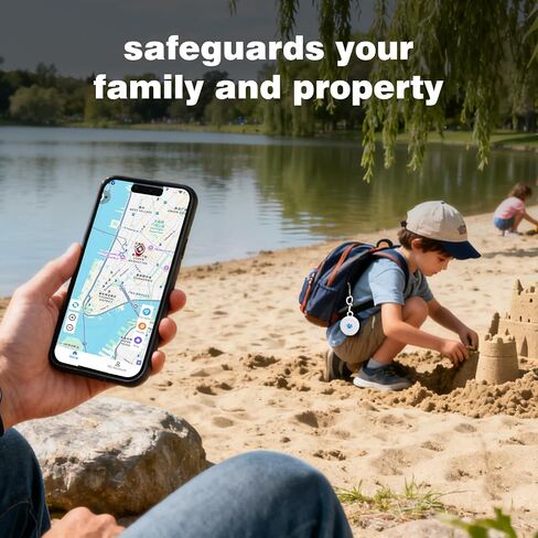 No Subscription GPS Tracker for Vehicles, No SIM Card, iOS & Android | 1-Minute GPS Location Updates, 2-Year Replaceable Battery, Magnetic IPX7 Waterproof Car Tracker in Saudi Arabia