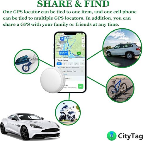 GPS Tracker for Vehicles and Cars,Magnetic GPS Tracker for Car,Real-Time Location Tracking Device,No Subscription,No Monthly Fee,Waterproof Tracker for Kids, Pets and Dogs(GF13) in Saudi Arabia